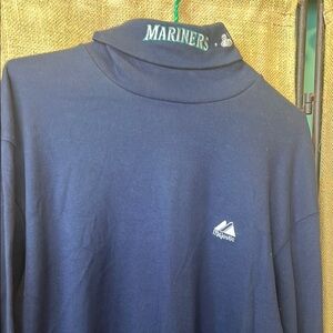 Majestic Navy Mariners Pullover read